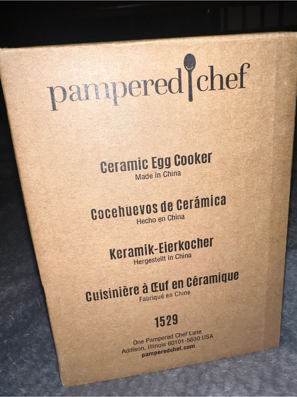 Pampered Chef Ceramic Egg Cooker - New in Box